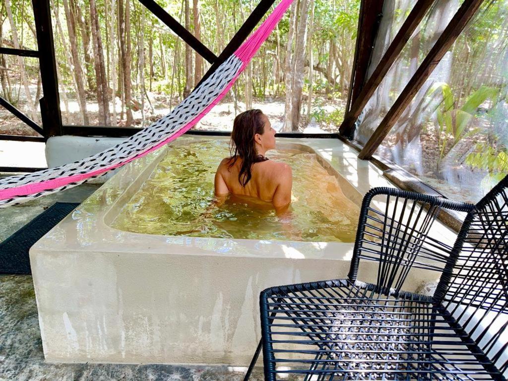 Casa Costal - Glamping Experience Hotel Puerto Morelos Bagian luar foto